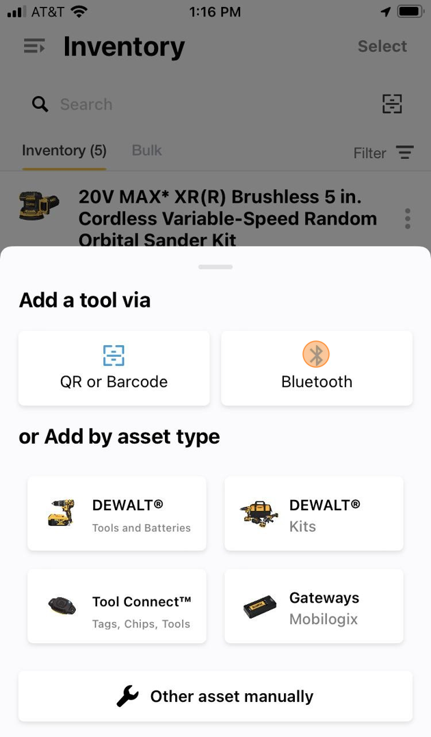 2.2 Pairing and Linking DEWALT Tool Connect Tools Batteries