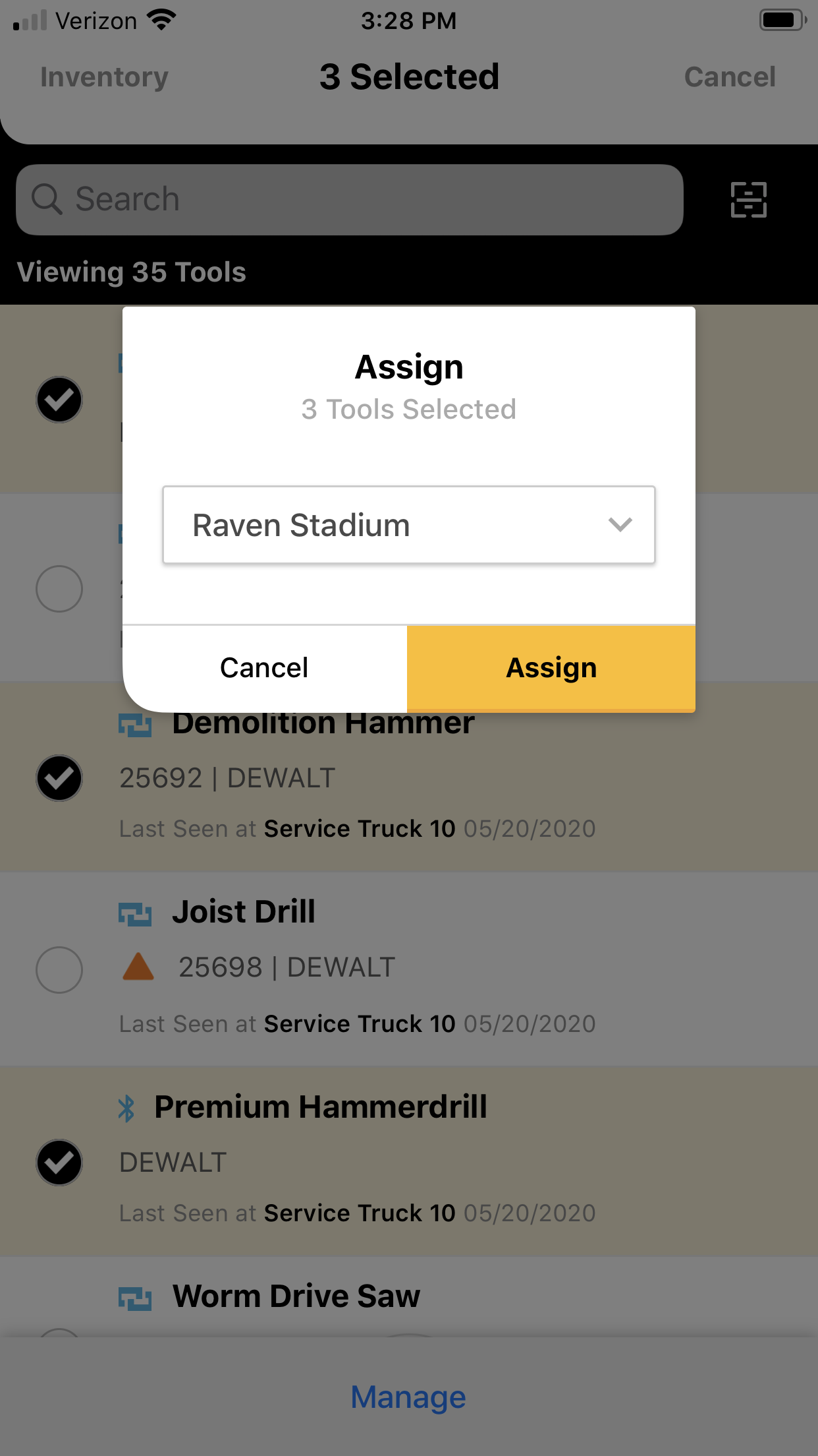 Connect homework manager picture
