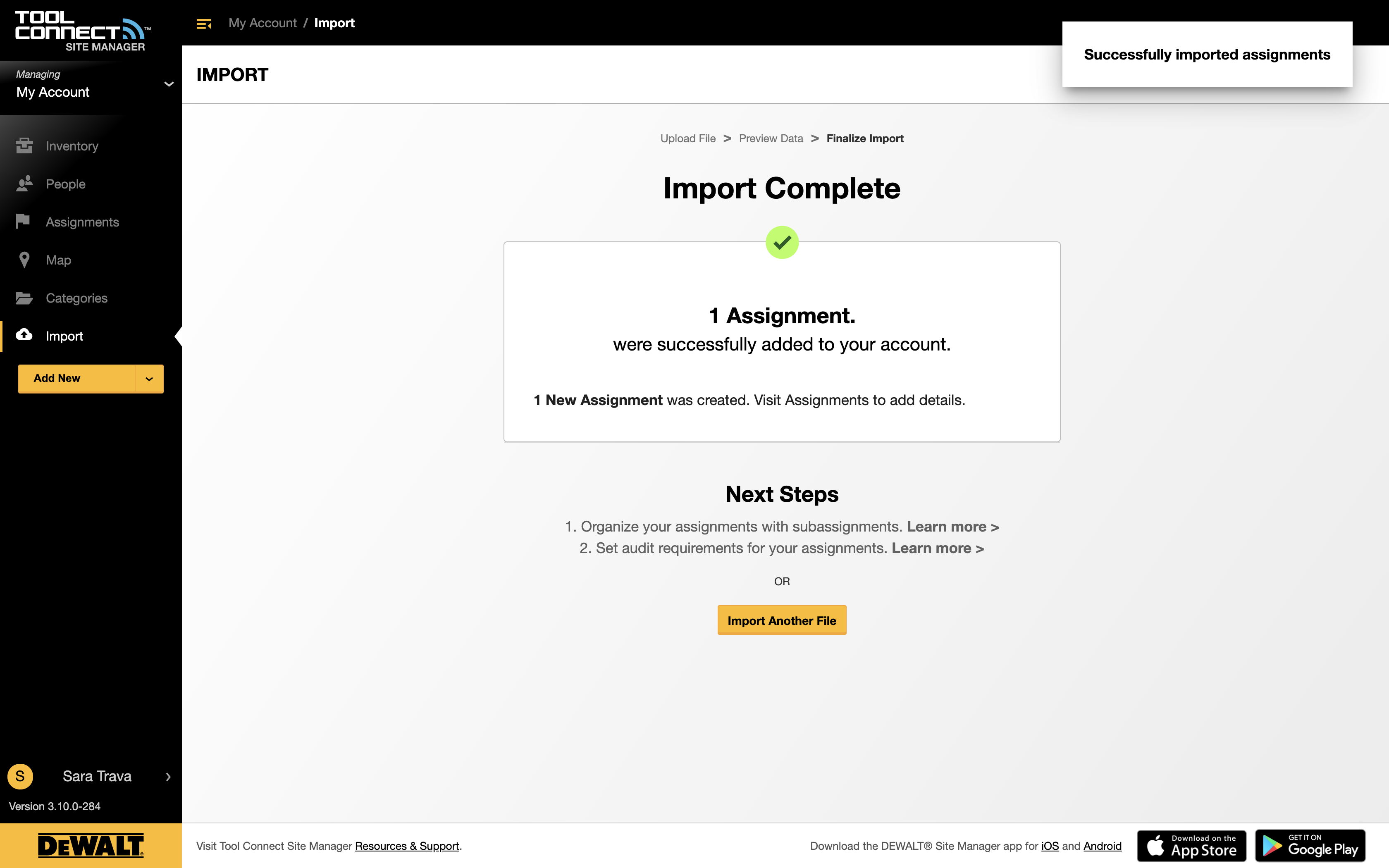 Tool_Import_Assigment_Success.png